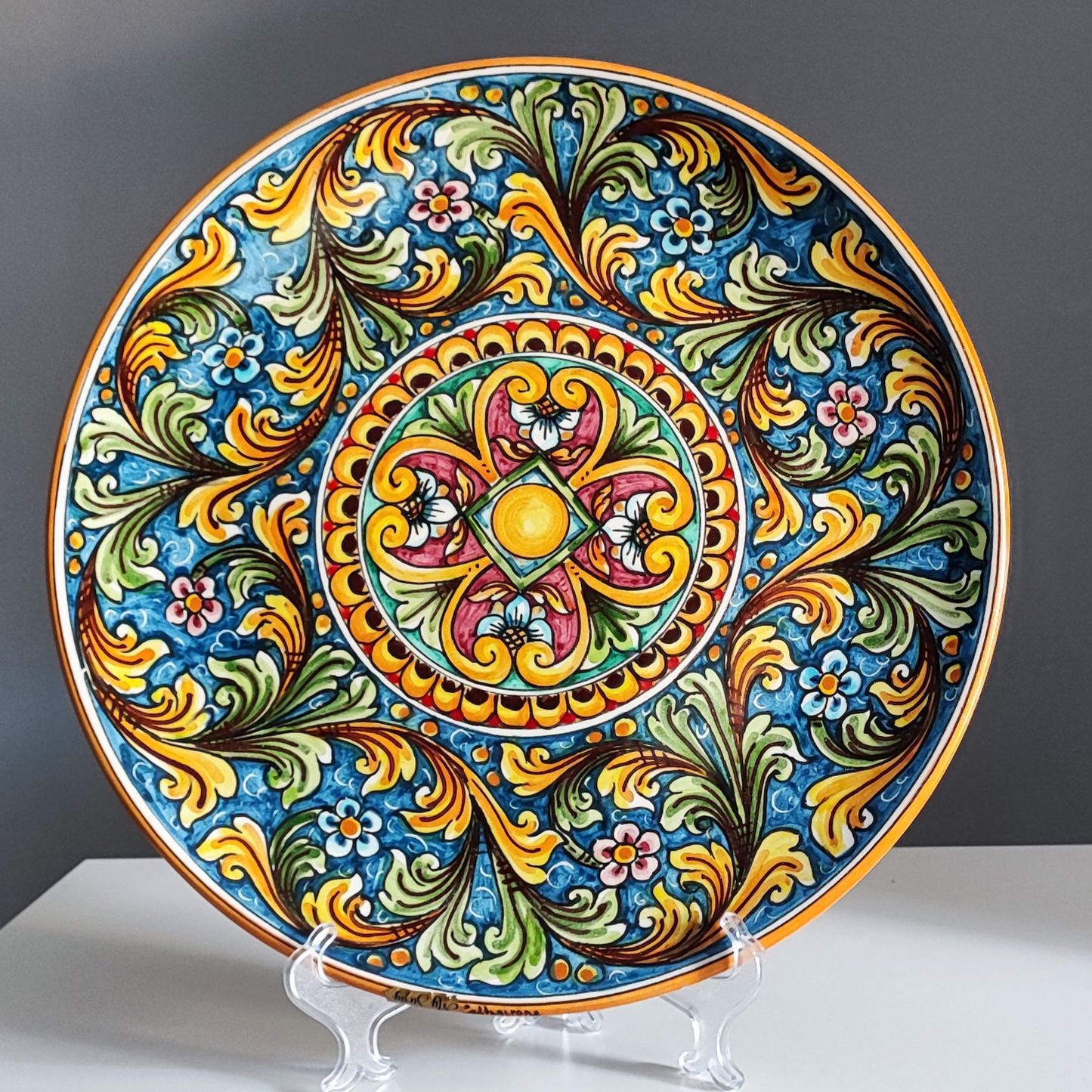 Baroque Art Plate for Sale