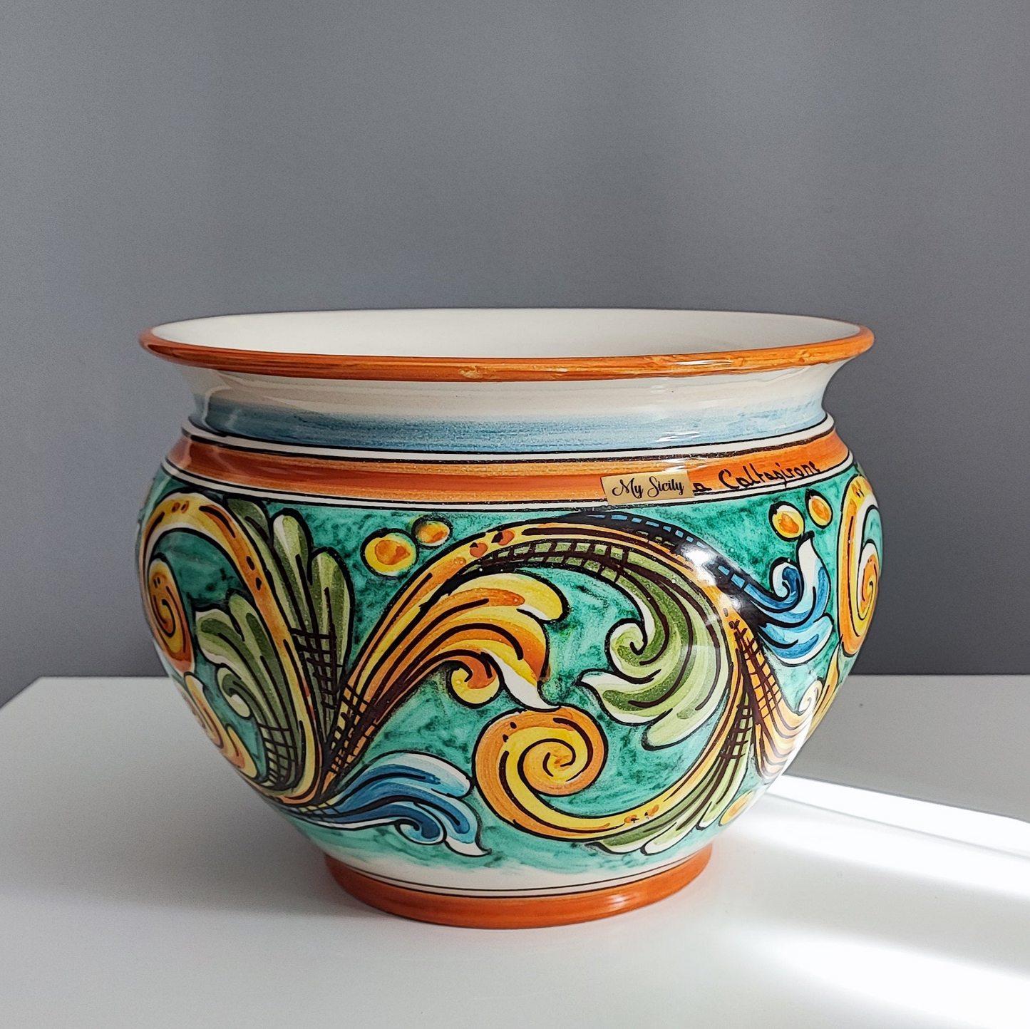 Luxury Ceramic Vase Holder Italy