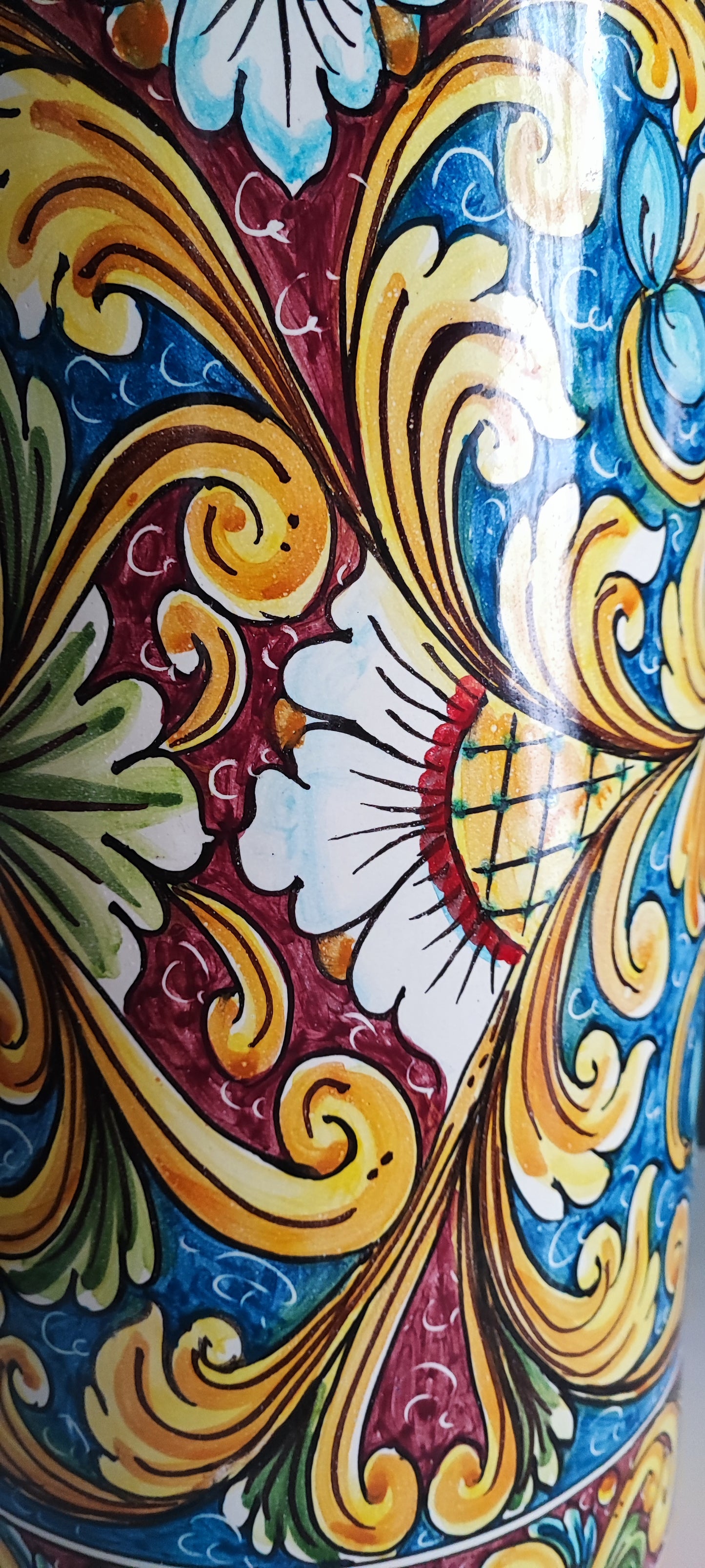 Caltagirone ceramic holder