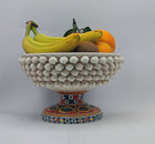 Centro tavola in stile Pigna di Caltagirone  30 cm diam.