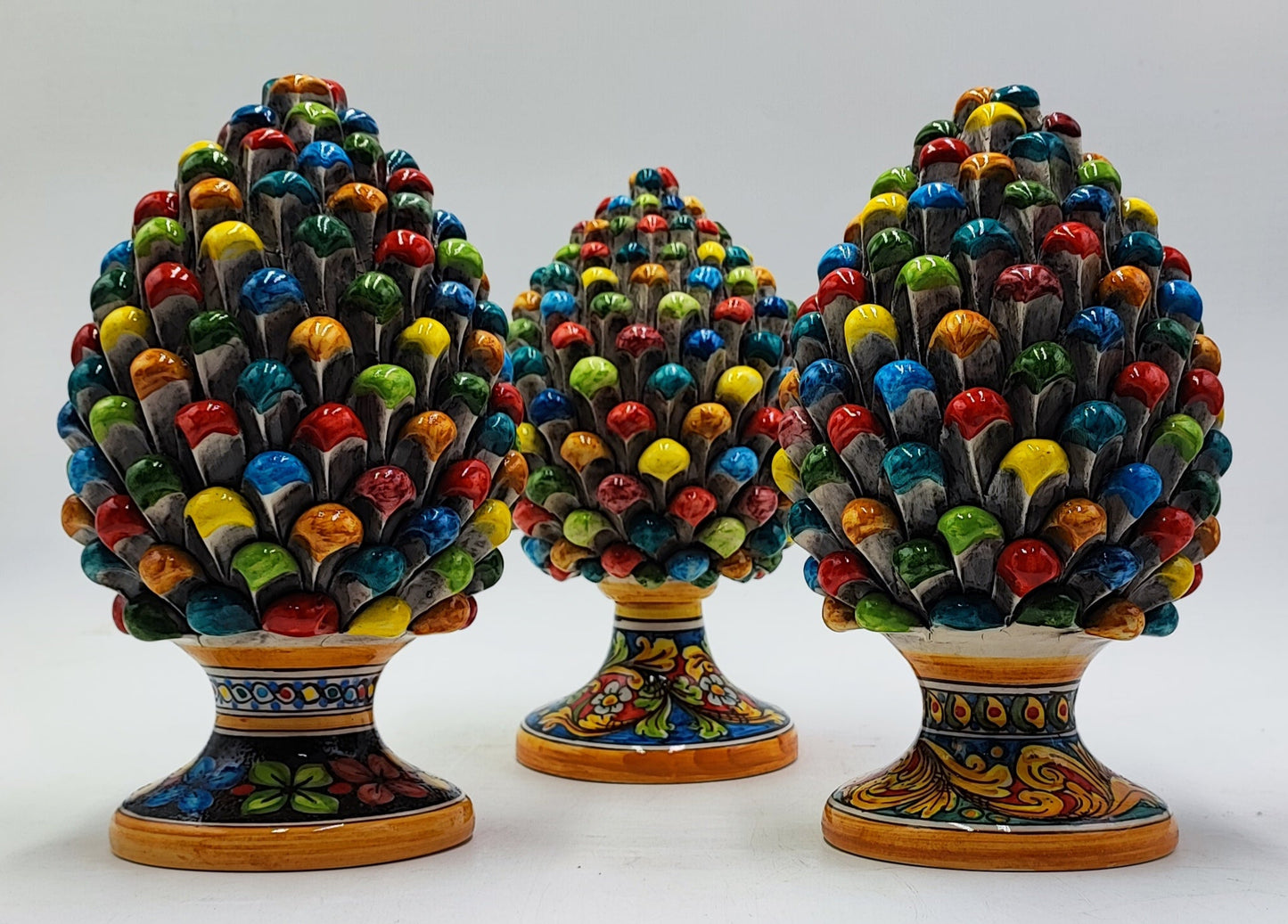 Ceramic pine cone