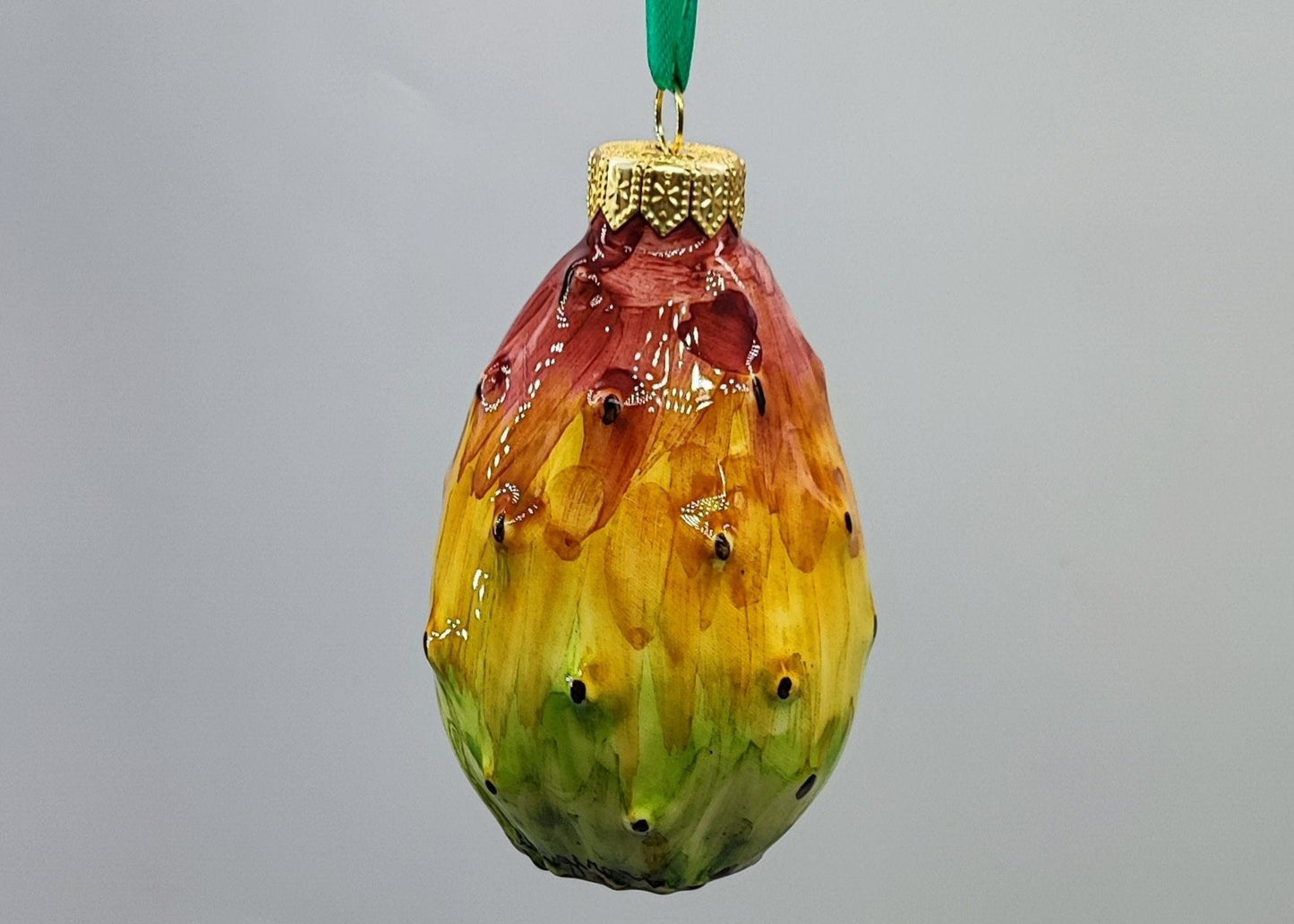Ceramica di Caltagirone Xmas Tree Fruit Balls – Handcrafted Sicilian Elegance