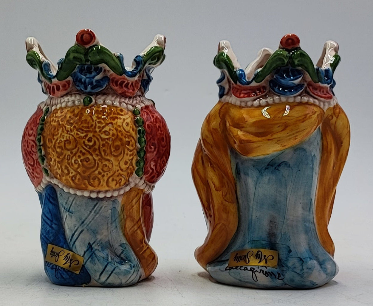 Handmade Sicilian Teste di Moro Ceramic Heads – 15cm (5.9”)