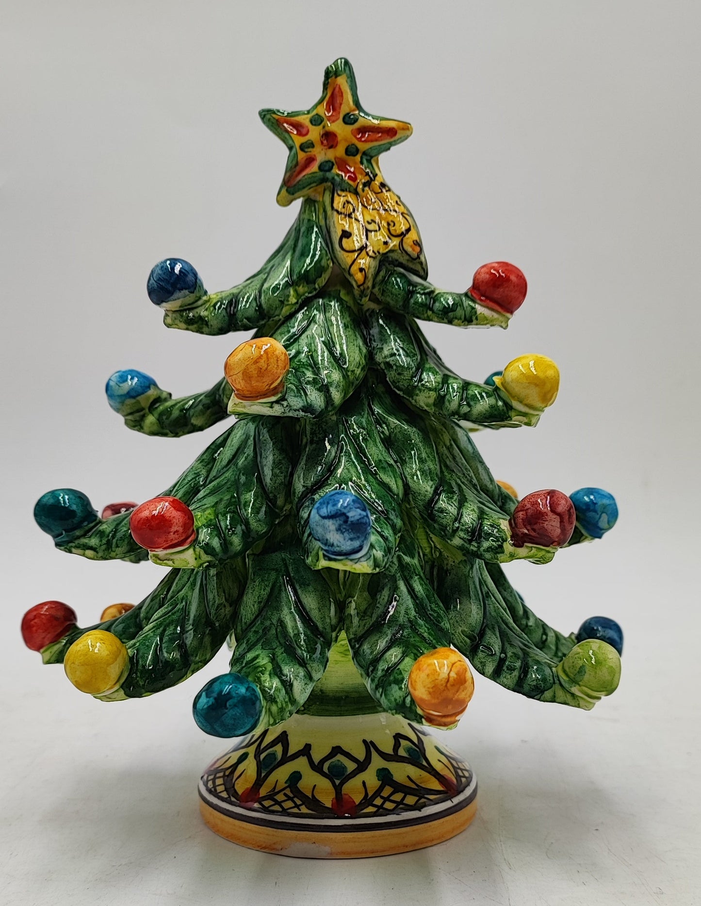 Ceramica di Caltagirone Christmas Tree 21 CM 18CM 27 CM