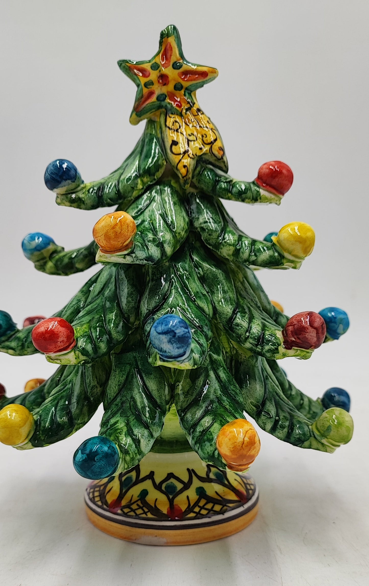 Ceramica di Caltagirone Christmas Tree 21 CM 18CM 27 CM