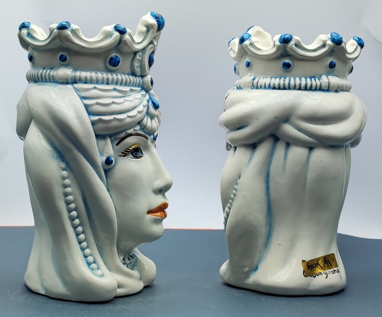 Moorish heads decor