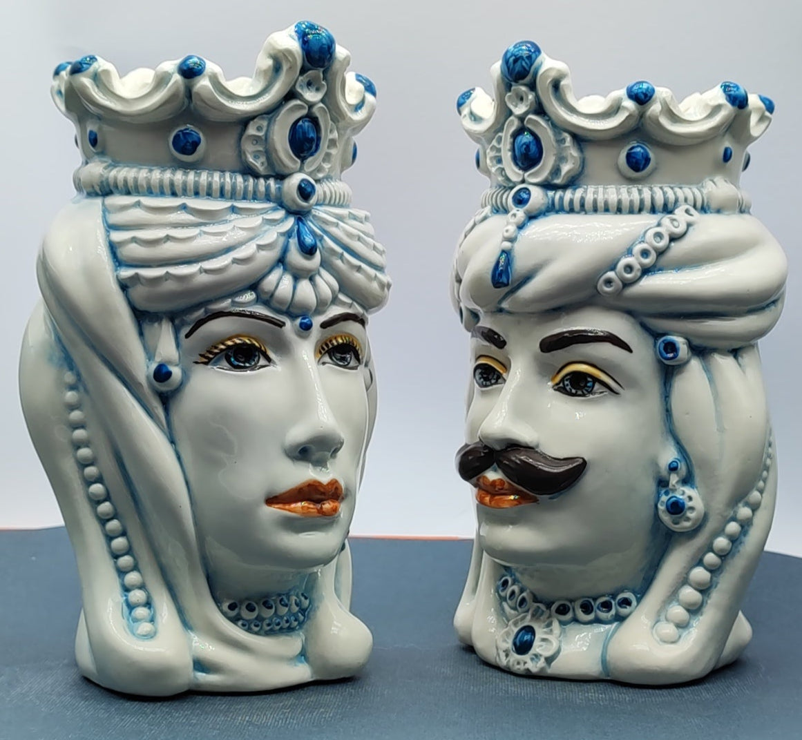 Moorish heads decor