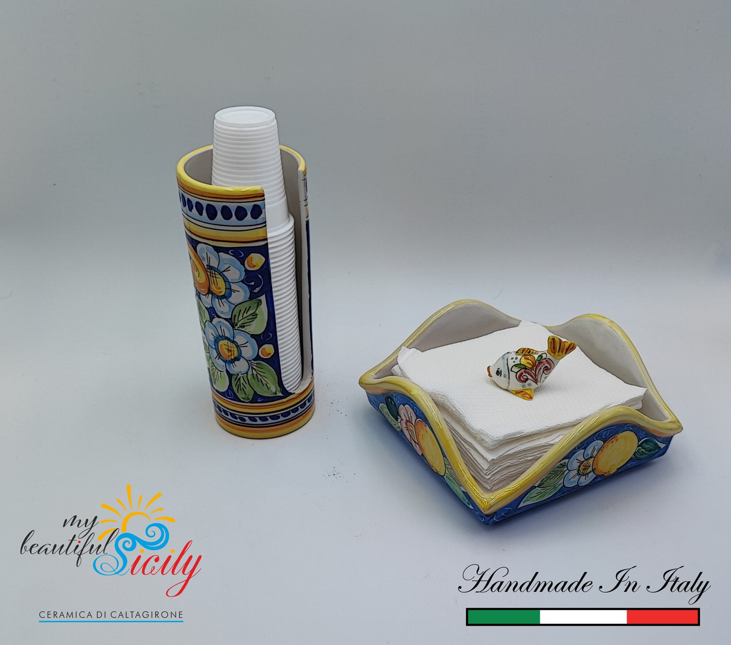 Sicilian ceramics Holder