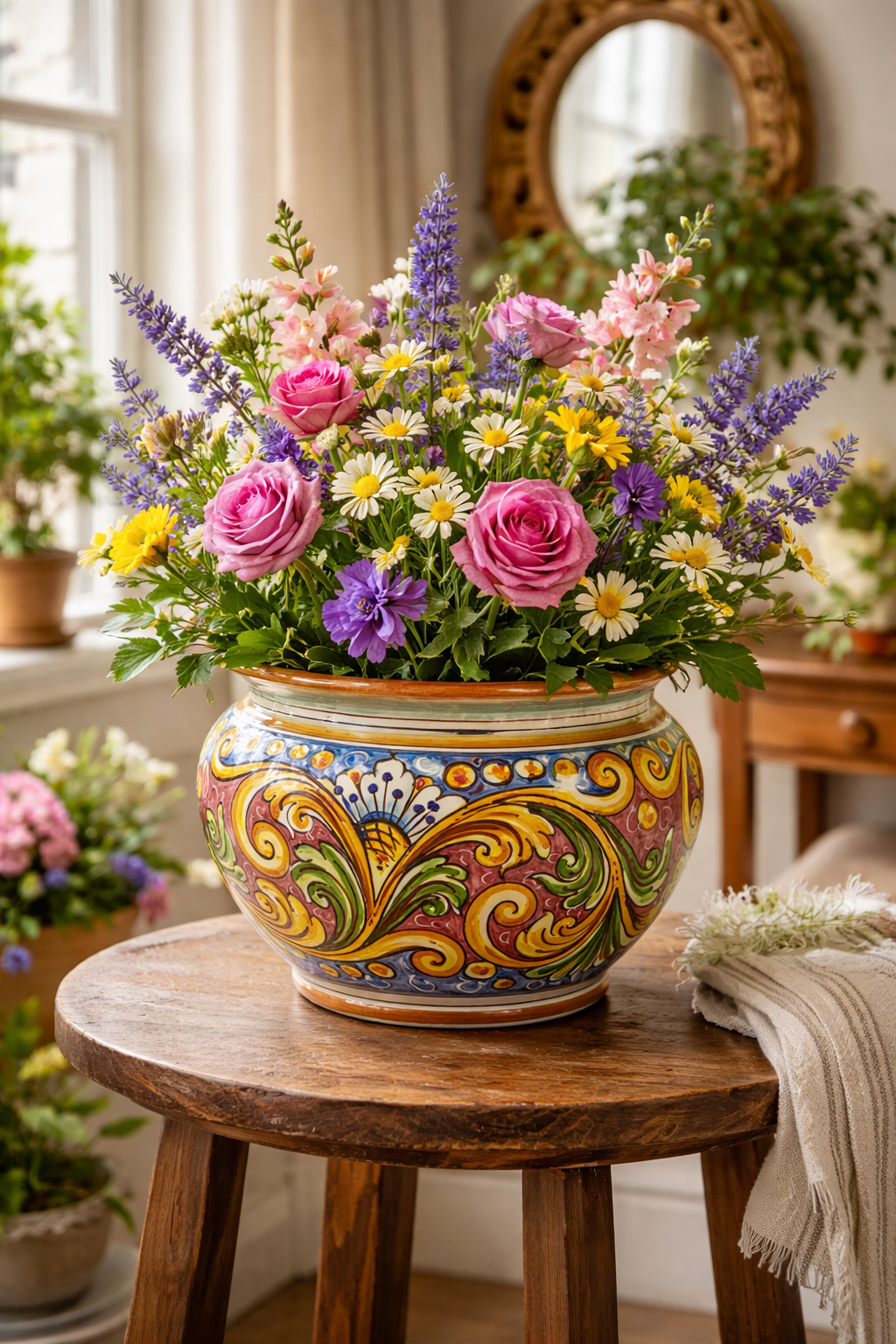 Handmade Sicilian Vases – Ceramica di Caltagirone