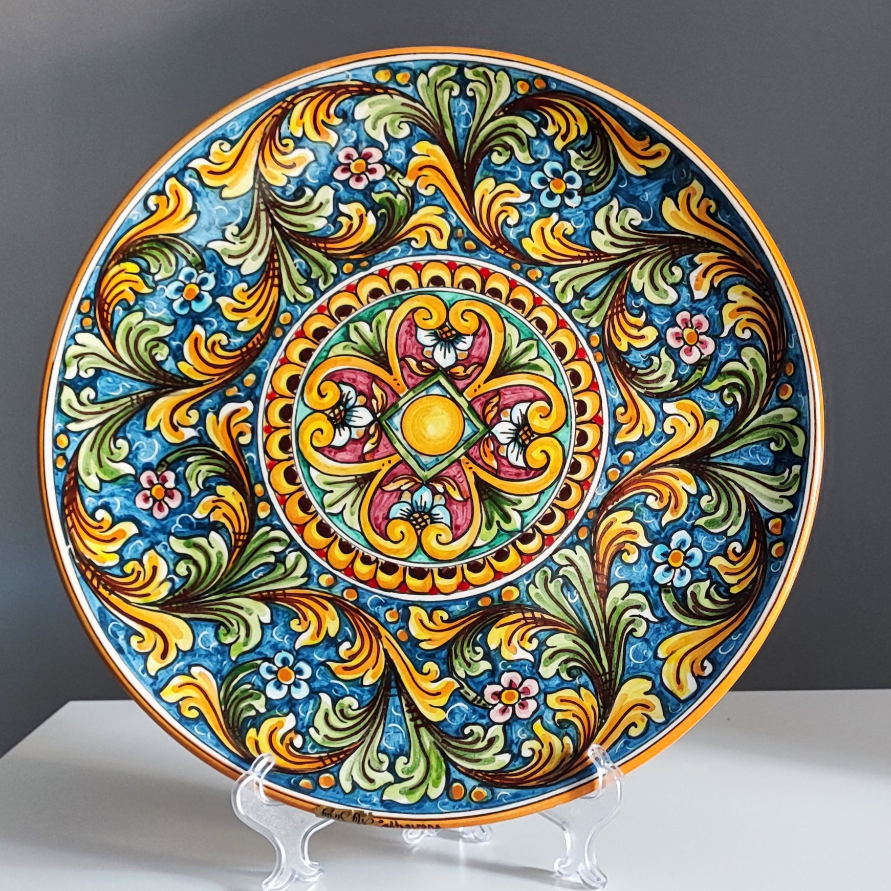 Baroque Art Plate for Sale