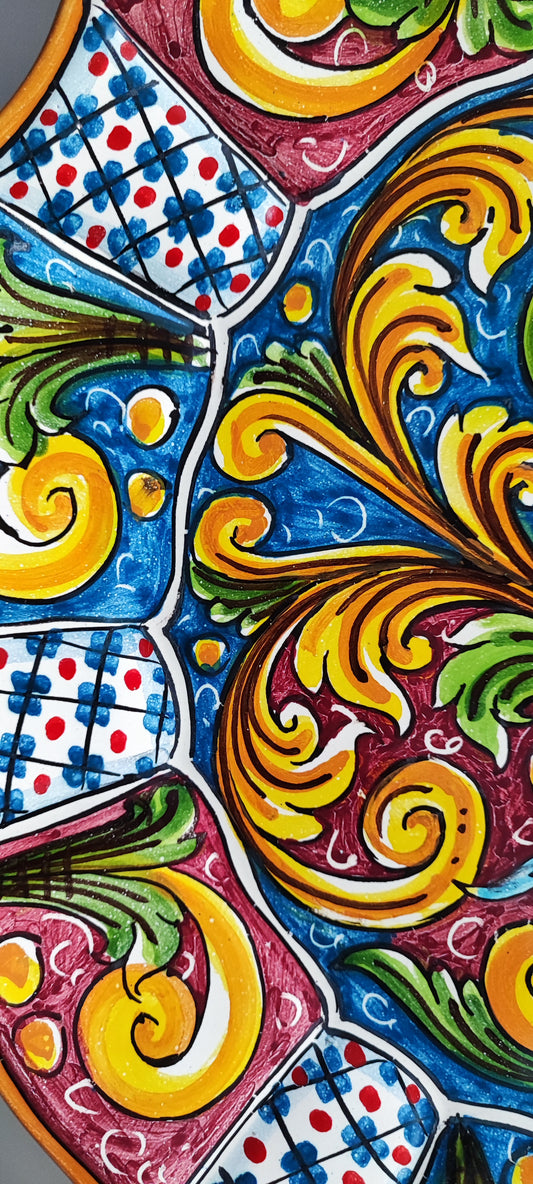 Baroque Ceramic Plate 11