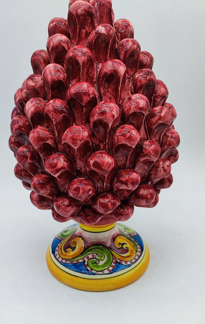 Ceramic pine cone