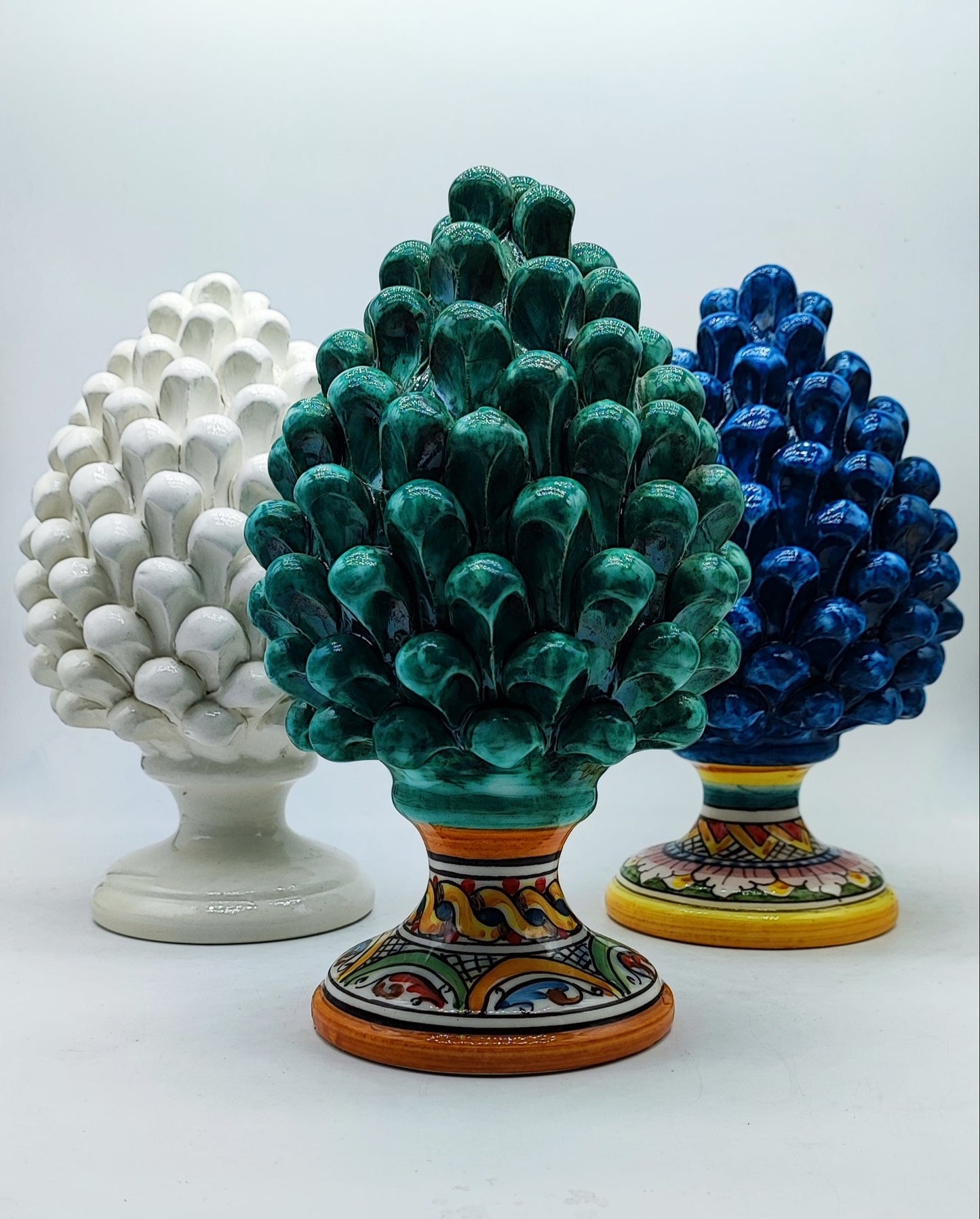 Ceramic pine cone