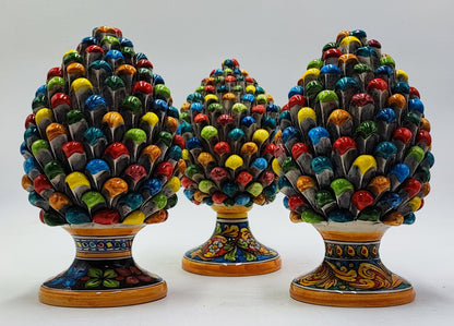 Ceramic pine cone
