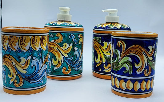 Ceramic soap dispenser