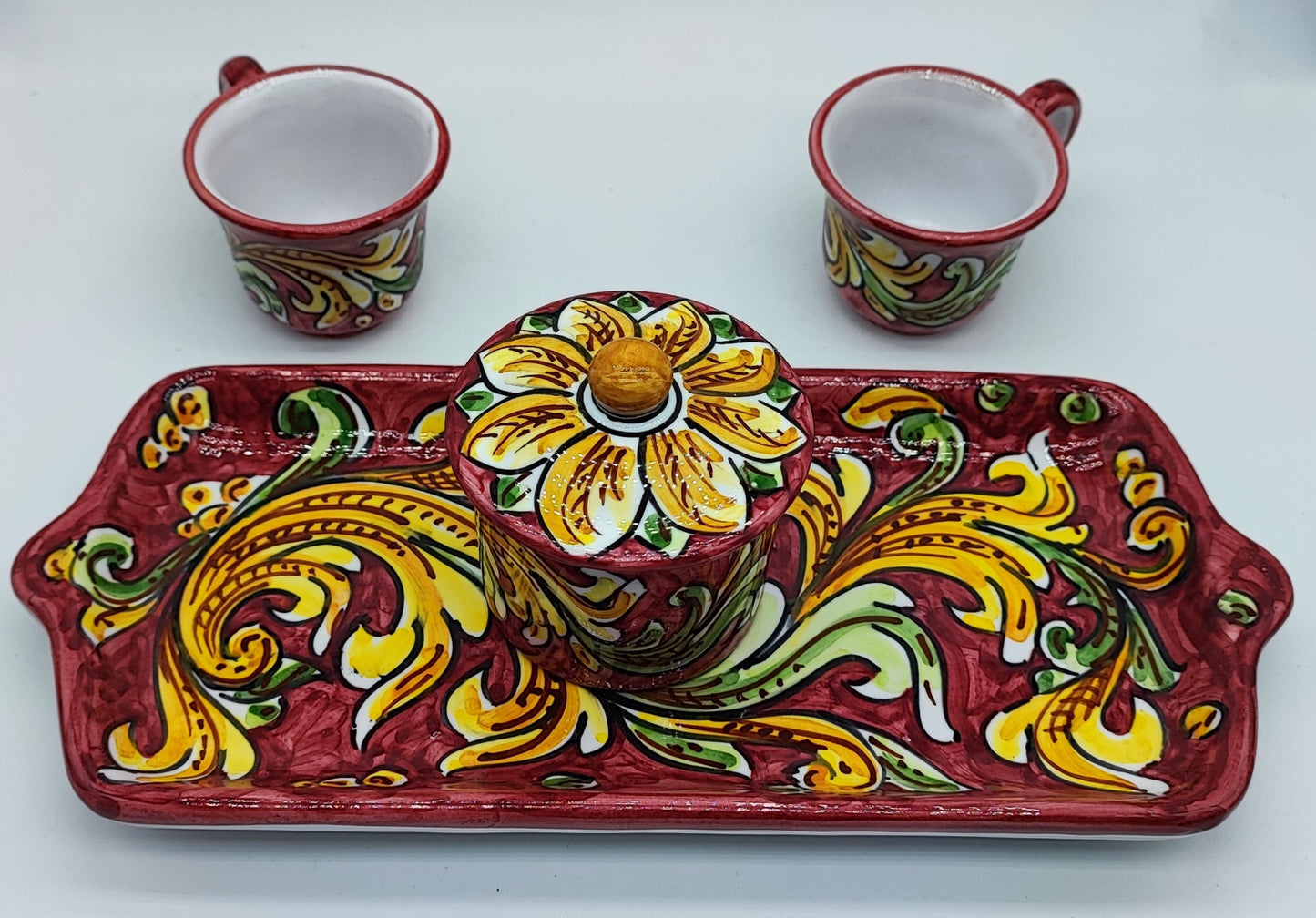 Ceramic sugar bowl
