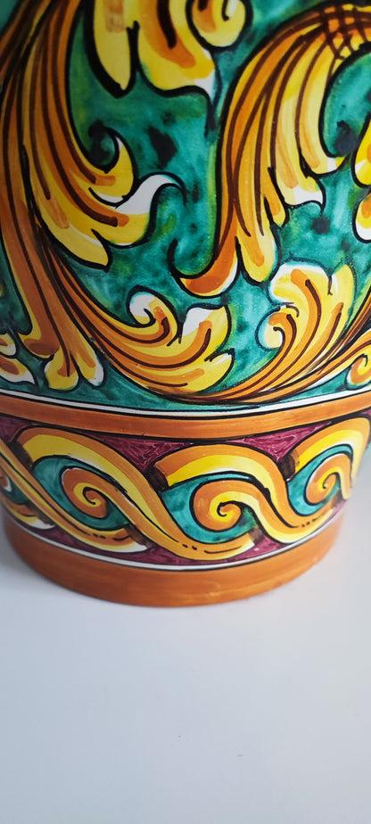 Caltagirone umbrella stand for hallway