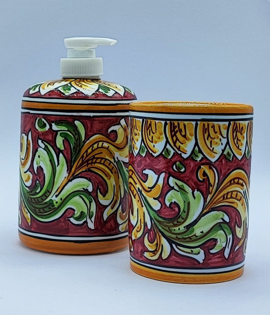 Decorative ceramic set