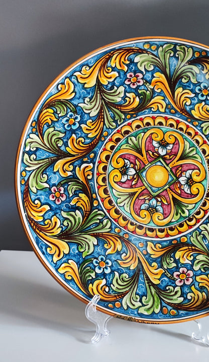Baroque Style Ceramic Wall Plates
