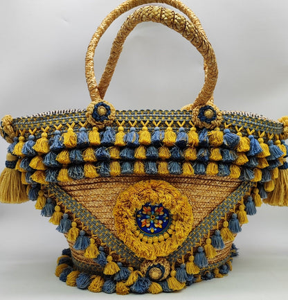 Sicilian Handmade Coffa - Authentic Artisan-Crafted Bag