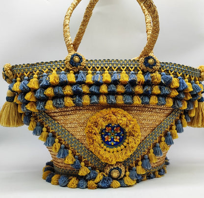 Sicilian Handmade Coffa - Authentic Artisan-Crafted Bag