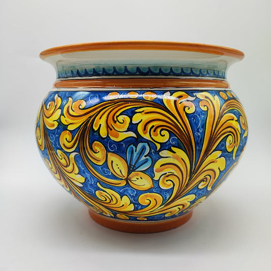 Caltagirone  Ceramic vase holder 32cm