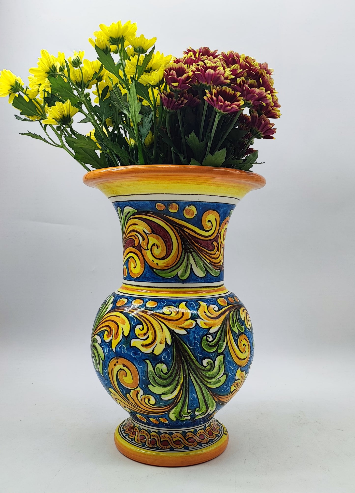 FABULOUS TRIO FROM CALTAGIRONE CERAMICS