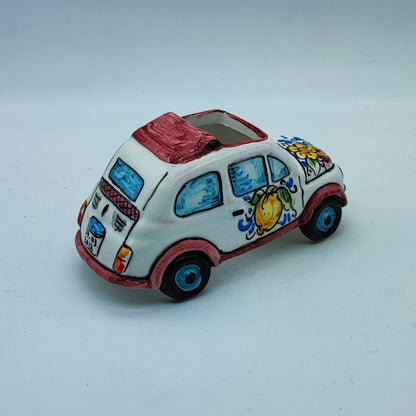 Cinquecento, Caltagirone ceramic vehicle