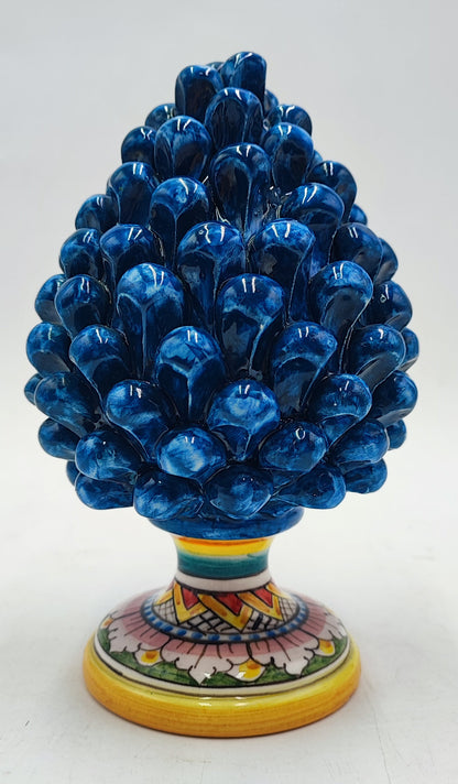 Handcrafted Ceramic Pine Cone - A Stunning Art Piece for Home Decor Enthusiasts and Italian Pottery Collectors