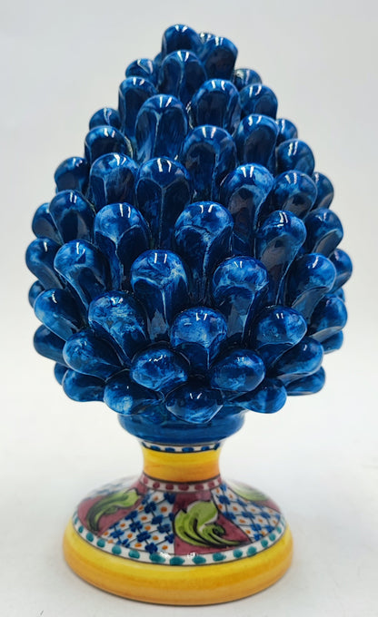 Handcrafted Ceramic Pine Cone - A Stunning Art Piece for Home Decor Enthusiasts and Italian Pottery Collectors