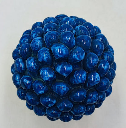 Handcrafted Ceramic Pine Cone - A Stunning Art Piece for Home Decor Enthusiasts and Italian Pottery Collectors
