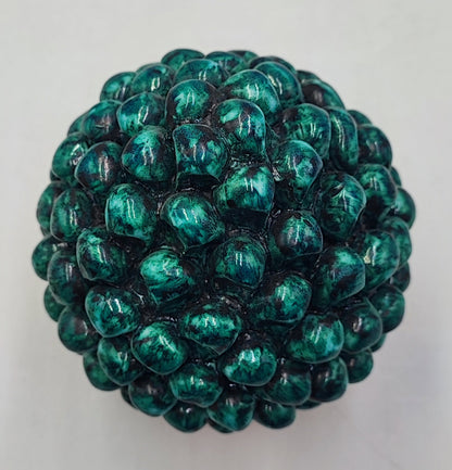 Handcrafted Ceramic Pine Cone - A Stunning Art Piece for Home Decor Enthusiasts and Italian Pottery Collectors