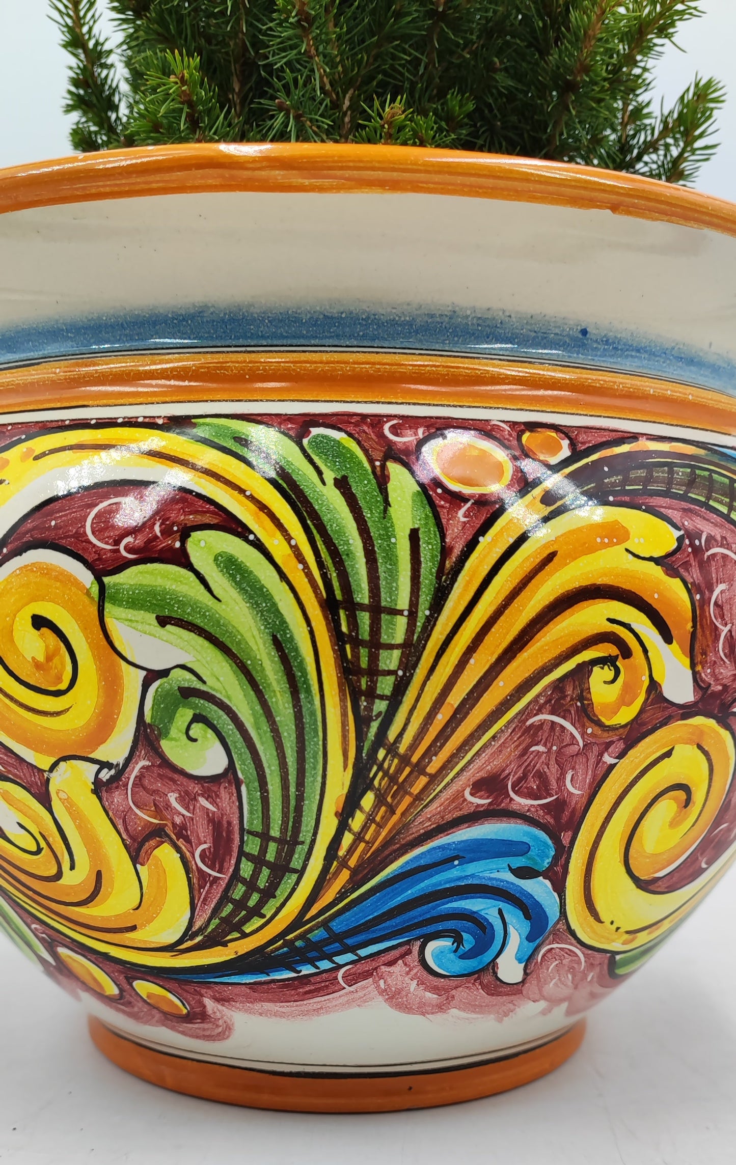 Handmade Sicilian Ceramics - Artisanal Pottery - Decorative Home Accents, and Unique Mediterranean Decor