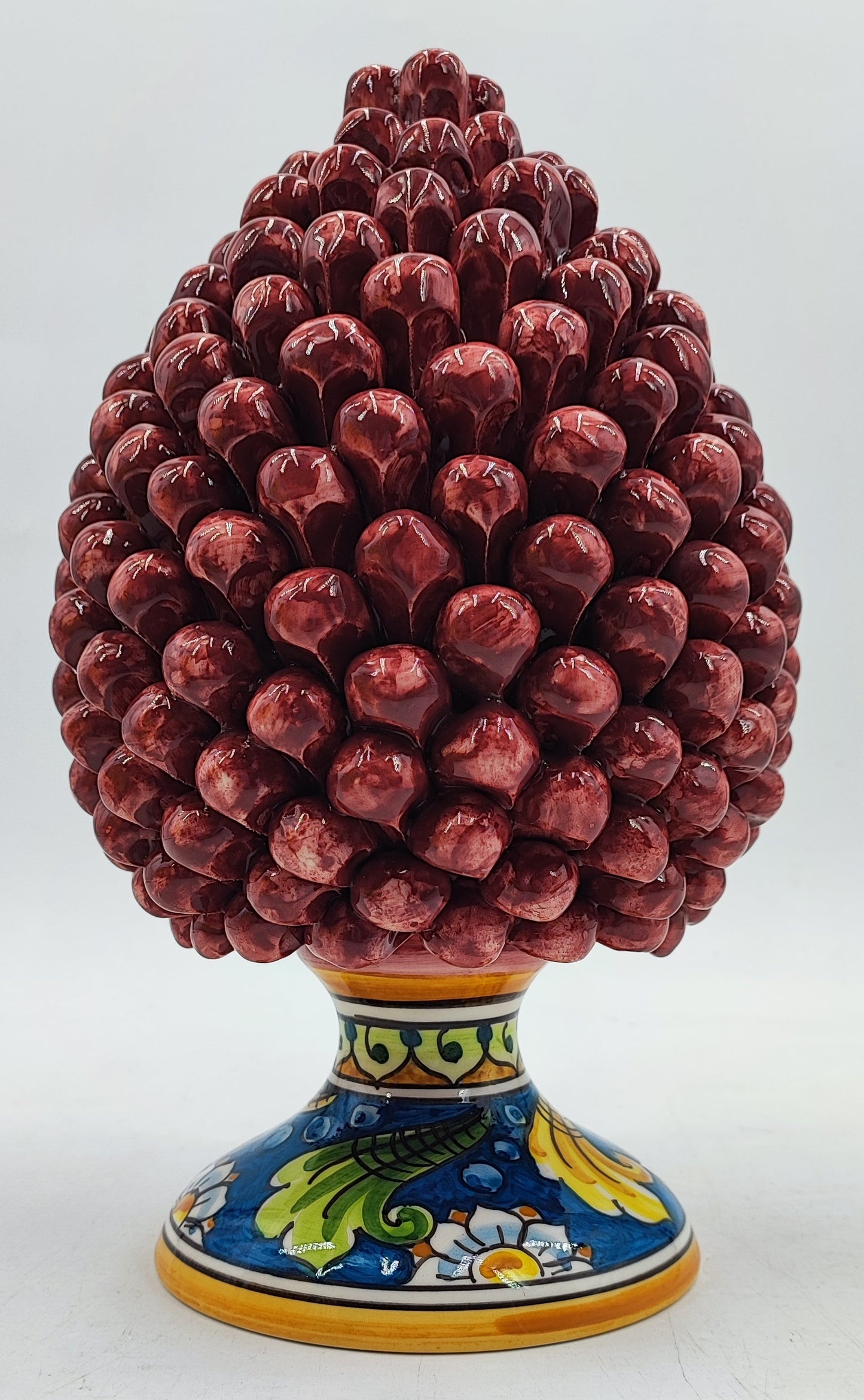 Rustic Sicilian Pine Cone Decor – 27 cm