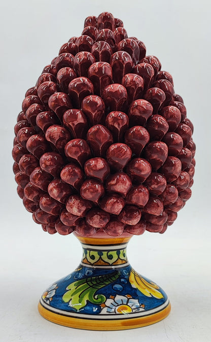 Rustic Sicilian Pine Cone Decor – 27 cm