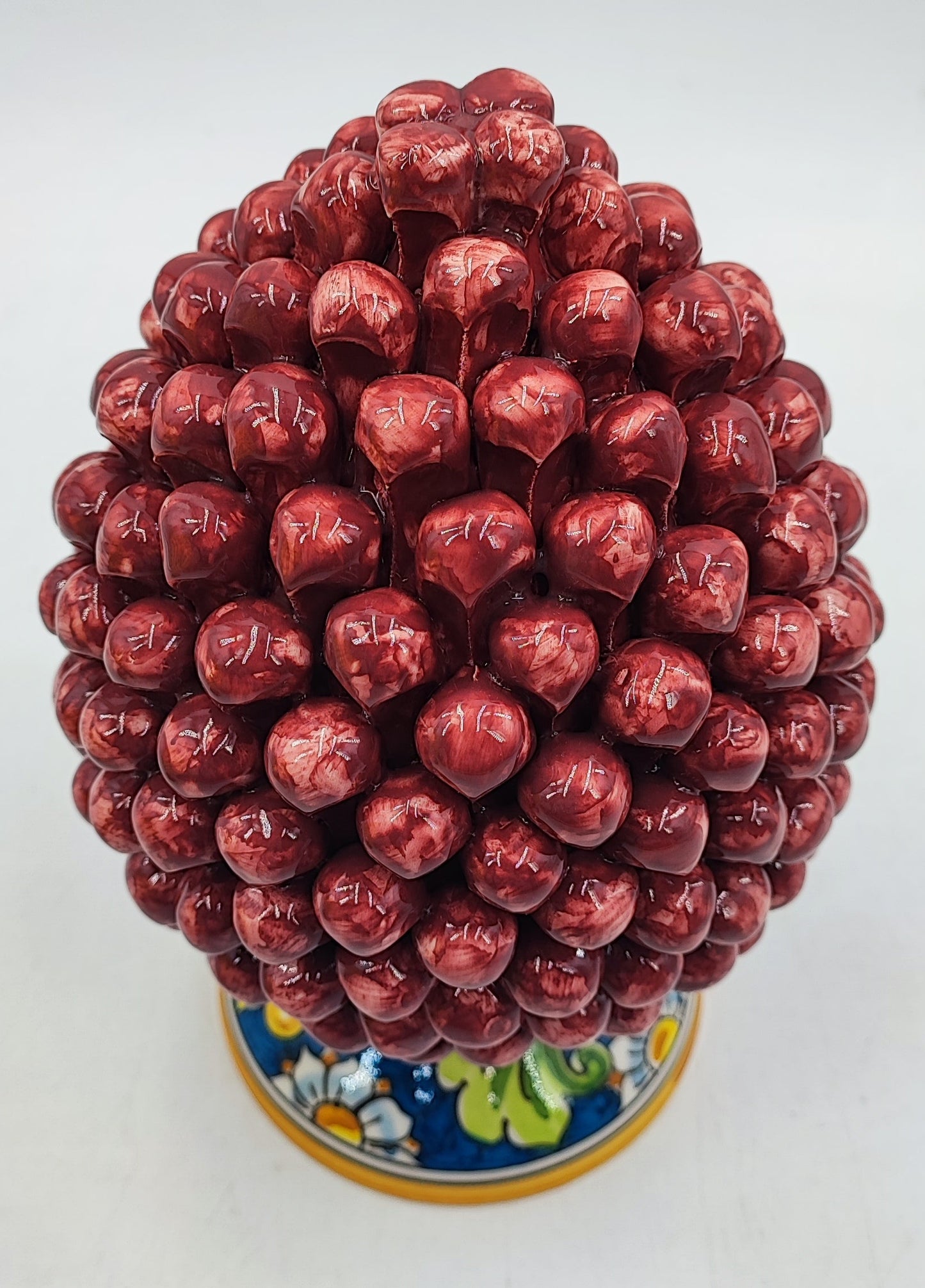 Rustic Sicilian Pine Cone Decor – 27 cm