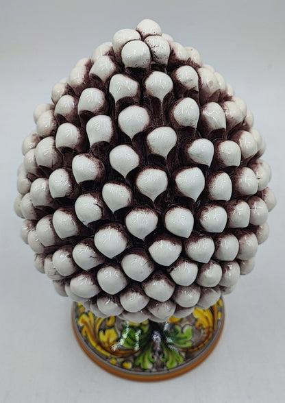 Rustic Sicilian Pine Cone Decor – 27 cm