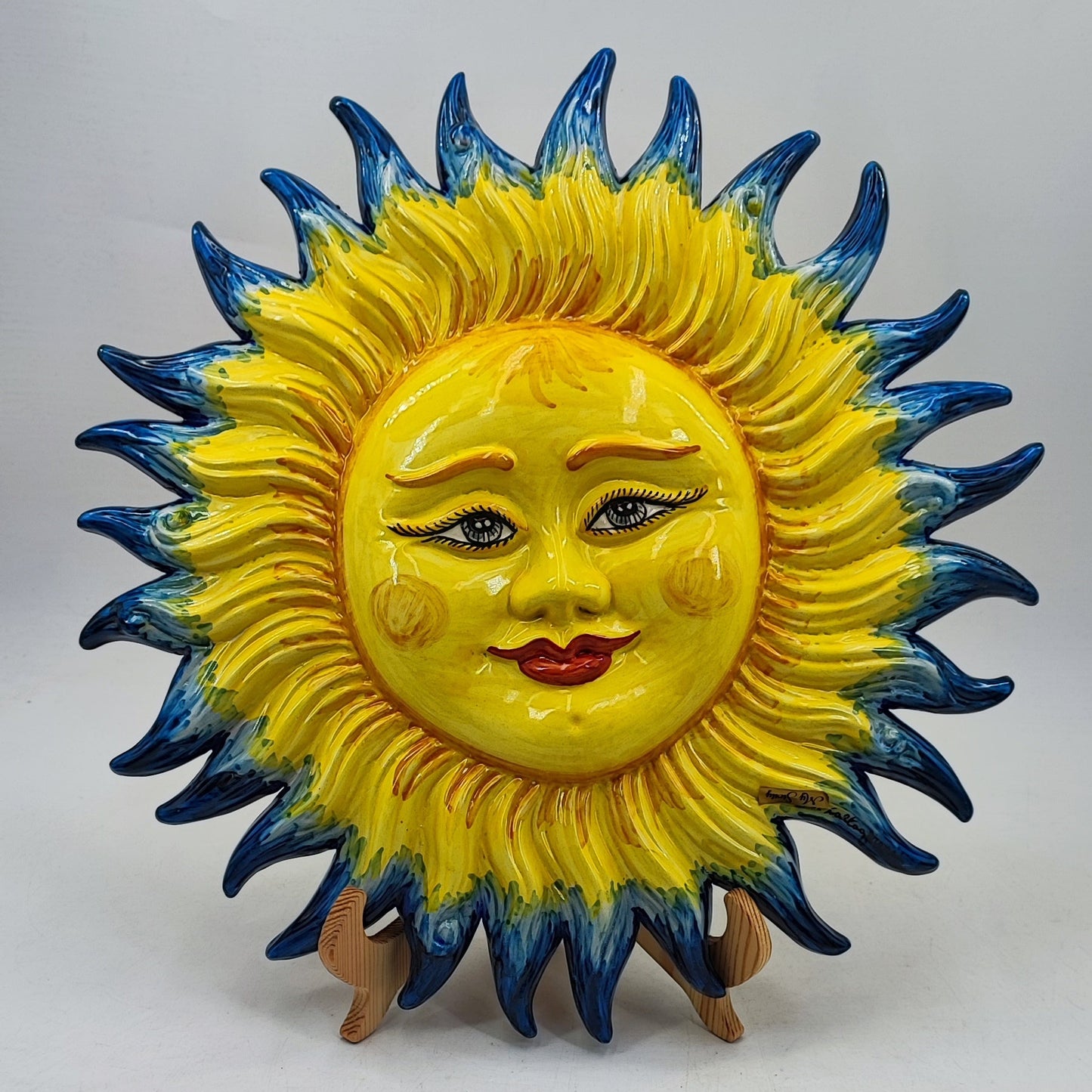 Baroque Sicilian Sun Wall Art – 44 cm