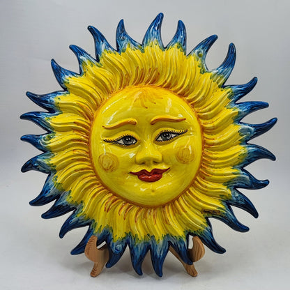 Baroque Sicilian Sun Wall Art – 44 cm