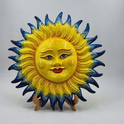 Baroque Sicilian Sun Wall Art – 44 cm