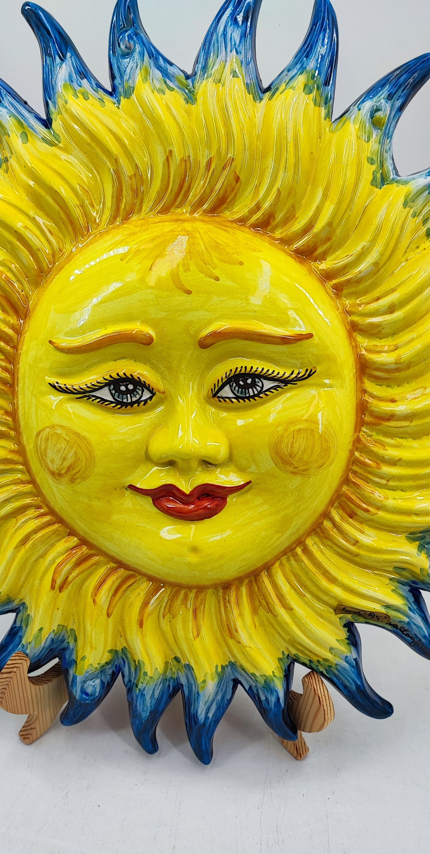 Baroque Sicilian Sun Wall Art – 44 cm