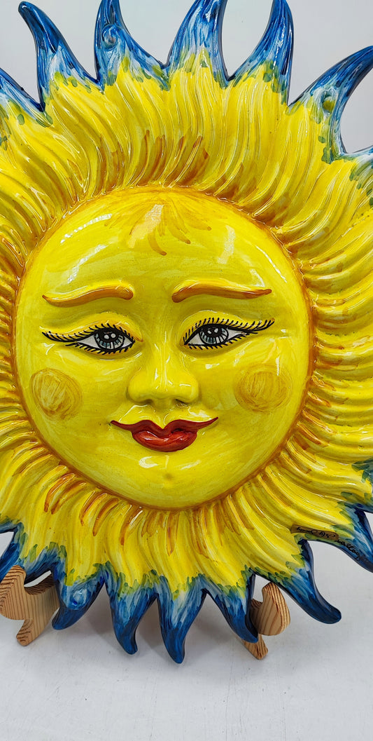 Baroque Sicilian Sun Wall Art – 44 cm
