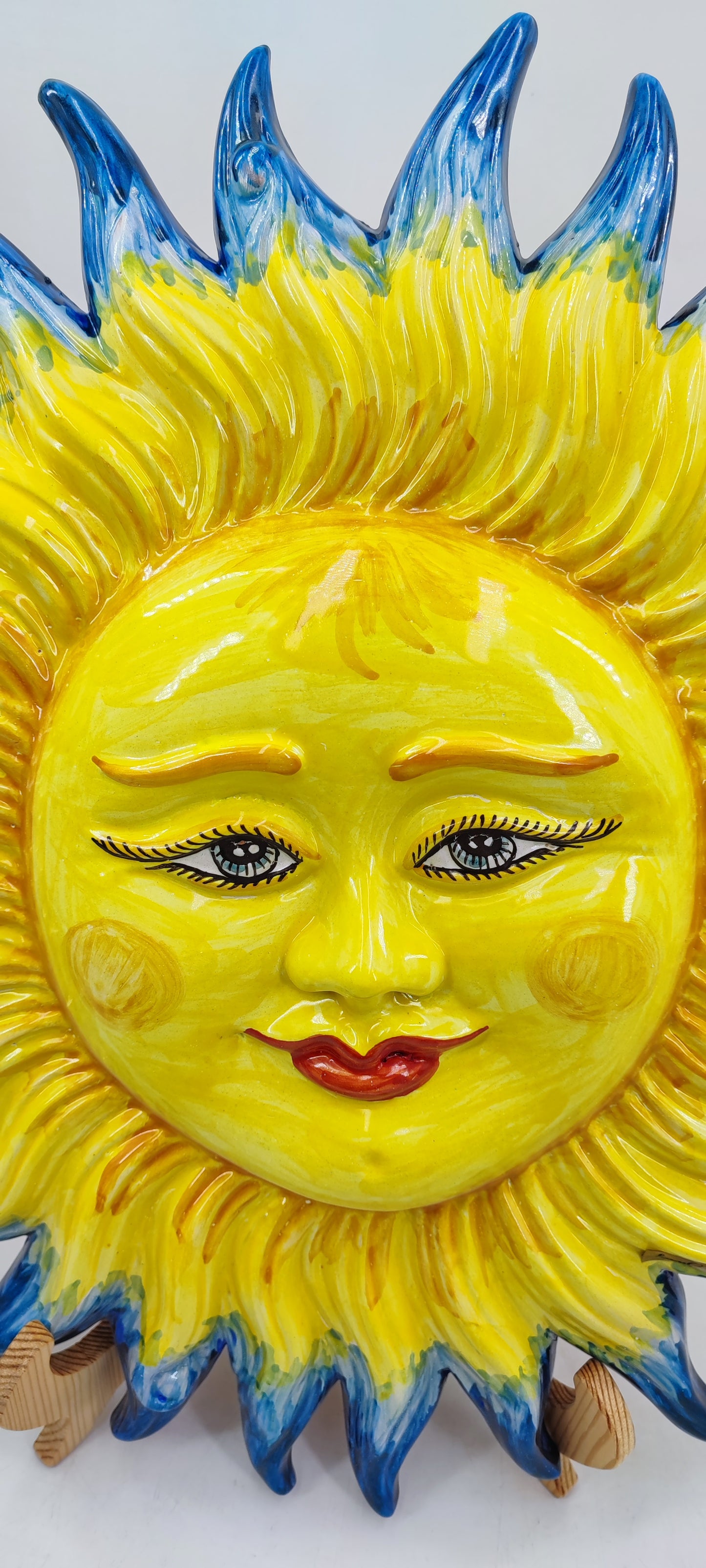 Baroque Sicilian Sun Wall Art – 44 cm