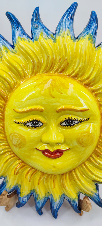 Baroque Sicilian Sun Wall Art – 44 cm