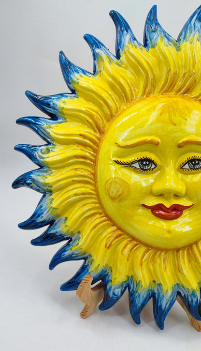 Baroque Sicilian Sun Wall Art – 44 cm