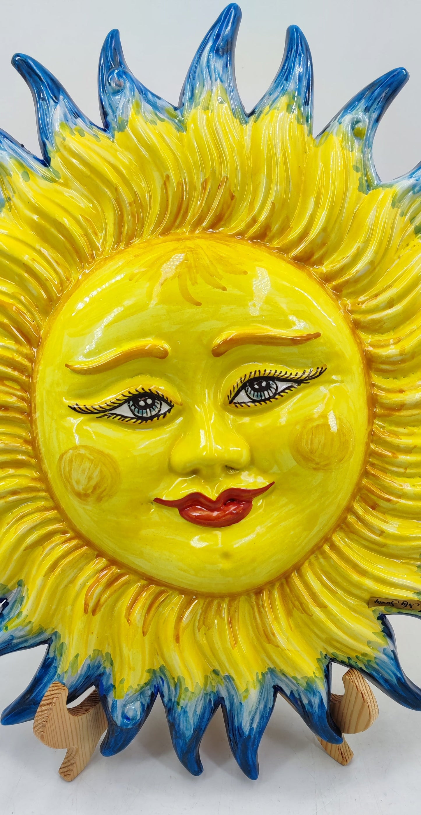 Baroque Sicilian Sun Wall Art – 44 cm