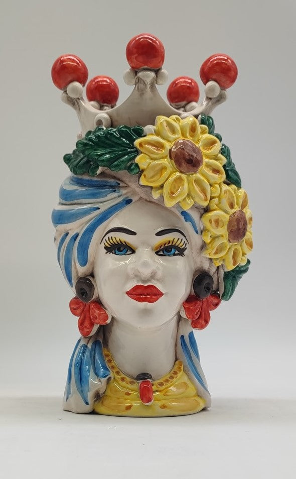 Sicilian head statues