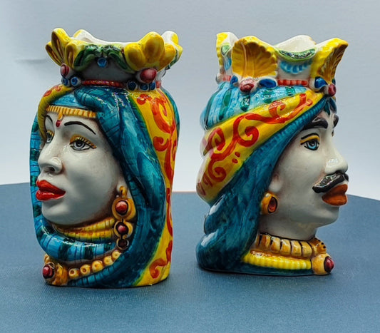 Moorish heads decor
