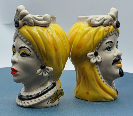 Moorish heads decor
