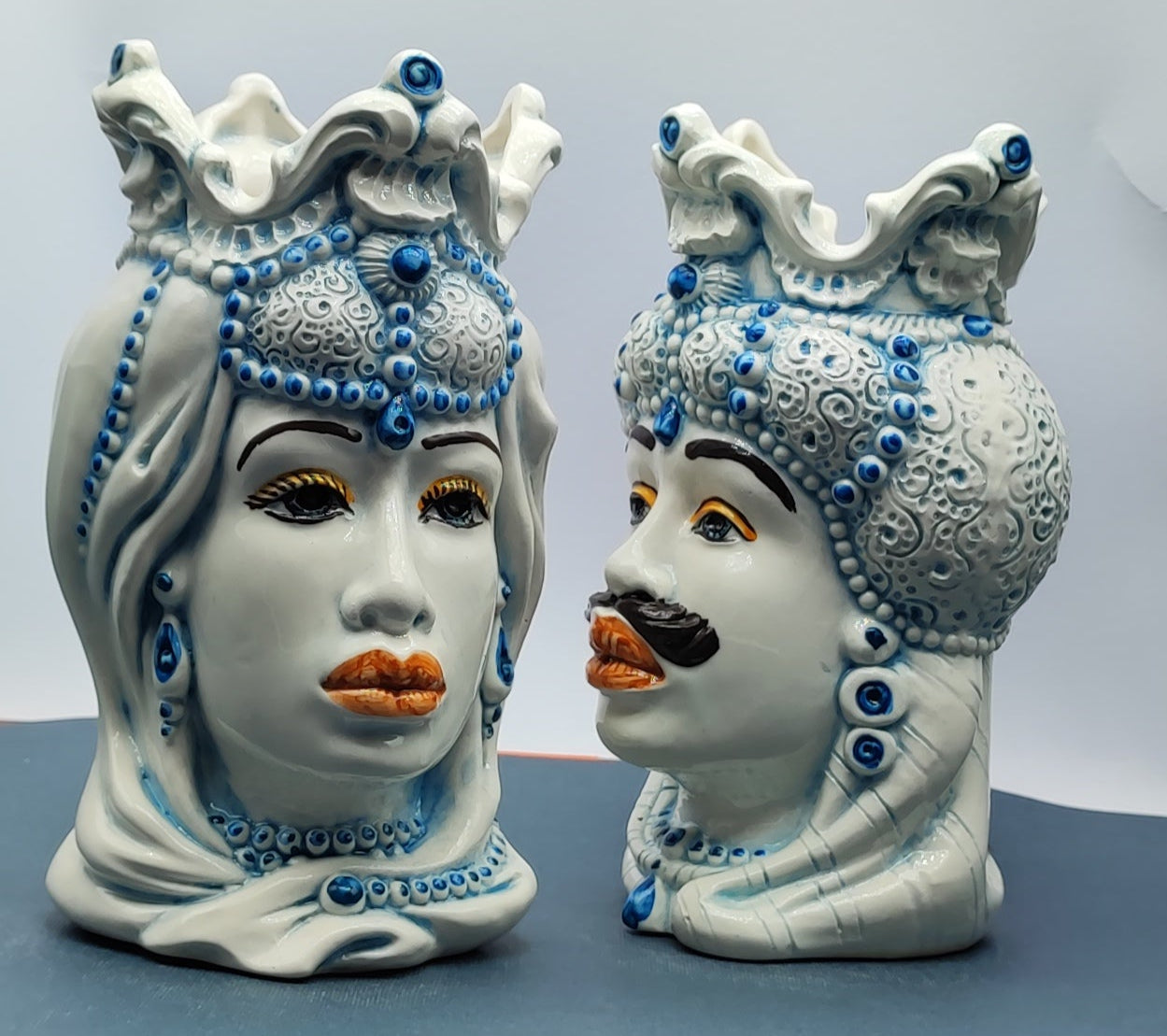 Moorish heads decor